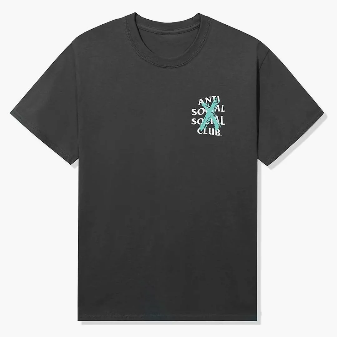 Anti Social Social Club Cancelled Vip Only Drop Tee Grey