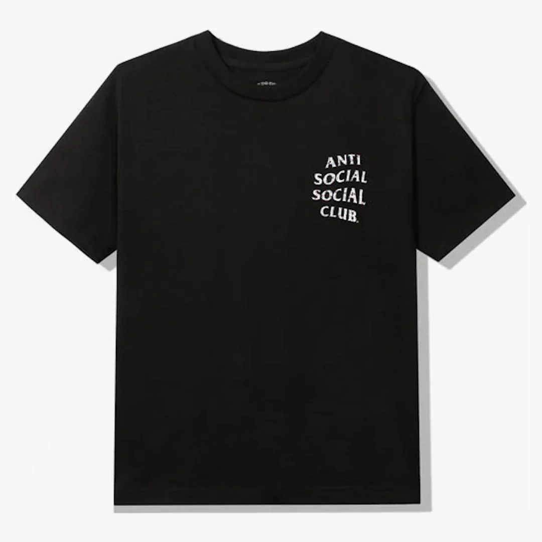 Anti Social Social Club Case Study Flag T-shirt Black - Image 2