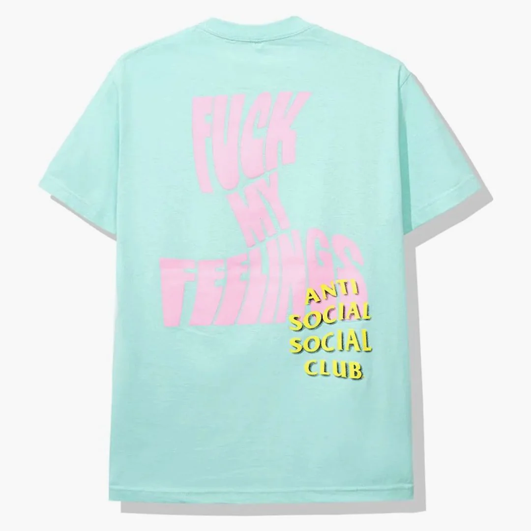 Anti Social Social Club Chatsworth Tee Aqua - Image 2