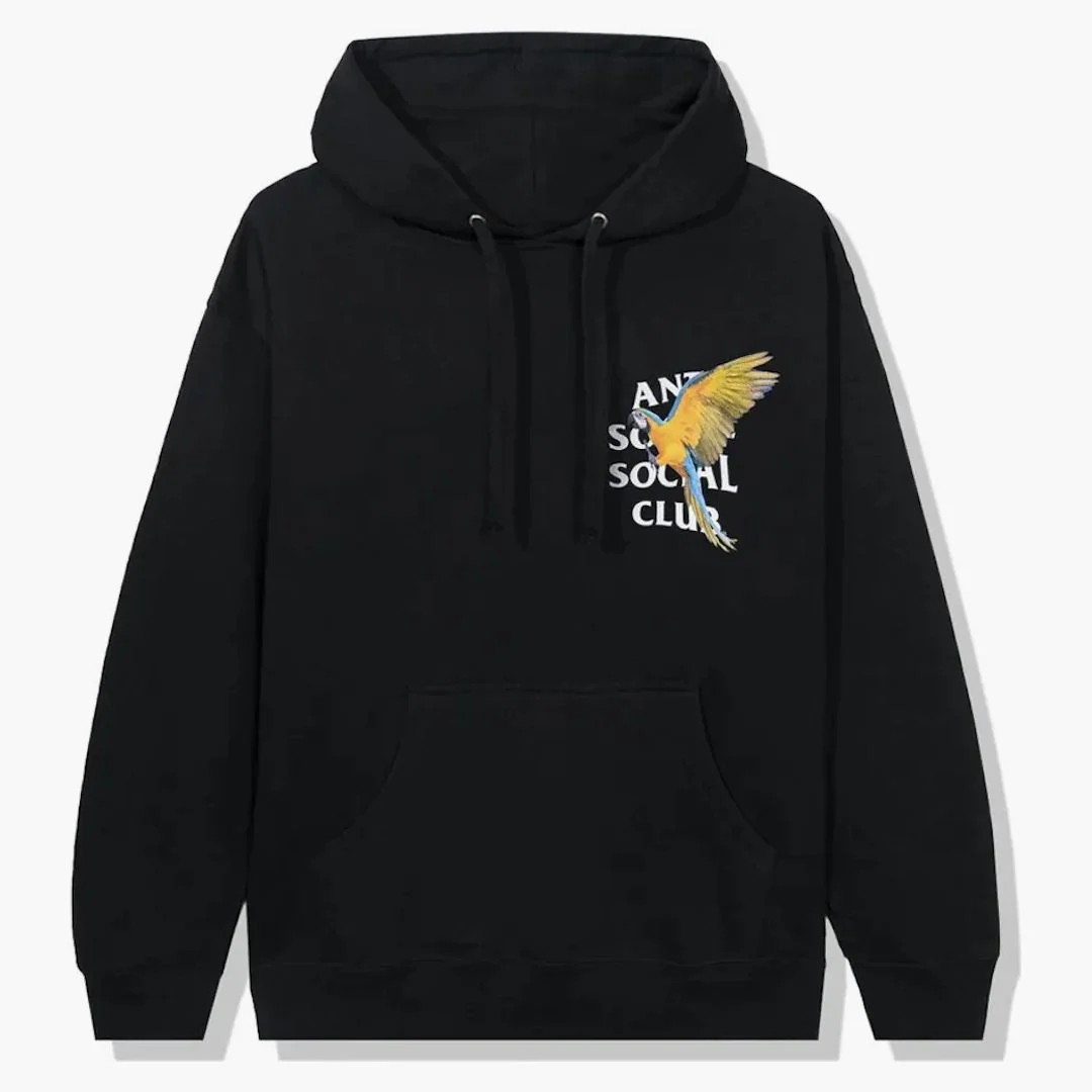 Anti Social Social Club Colombia Hoodie Black - Image 2
