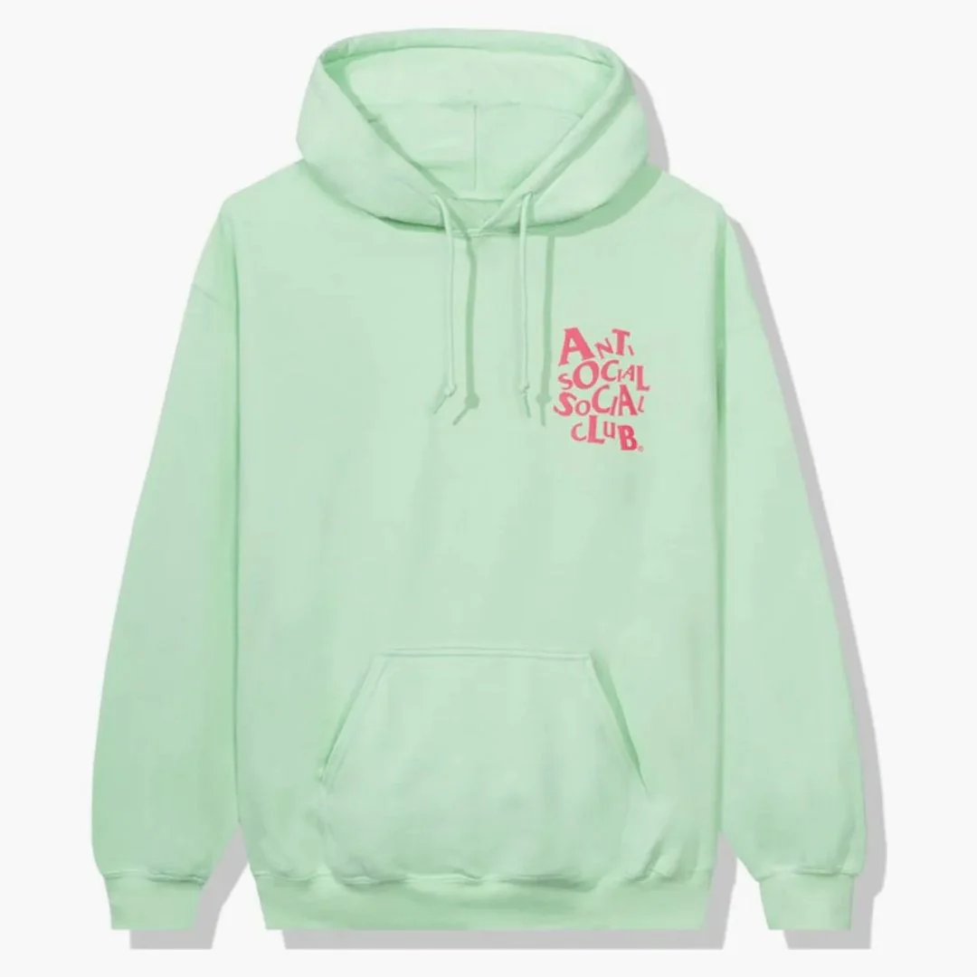 Anti Social Social Club Complicated Hoodie Green - Image 2