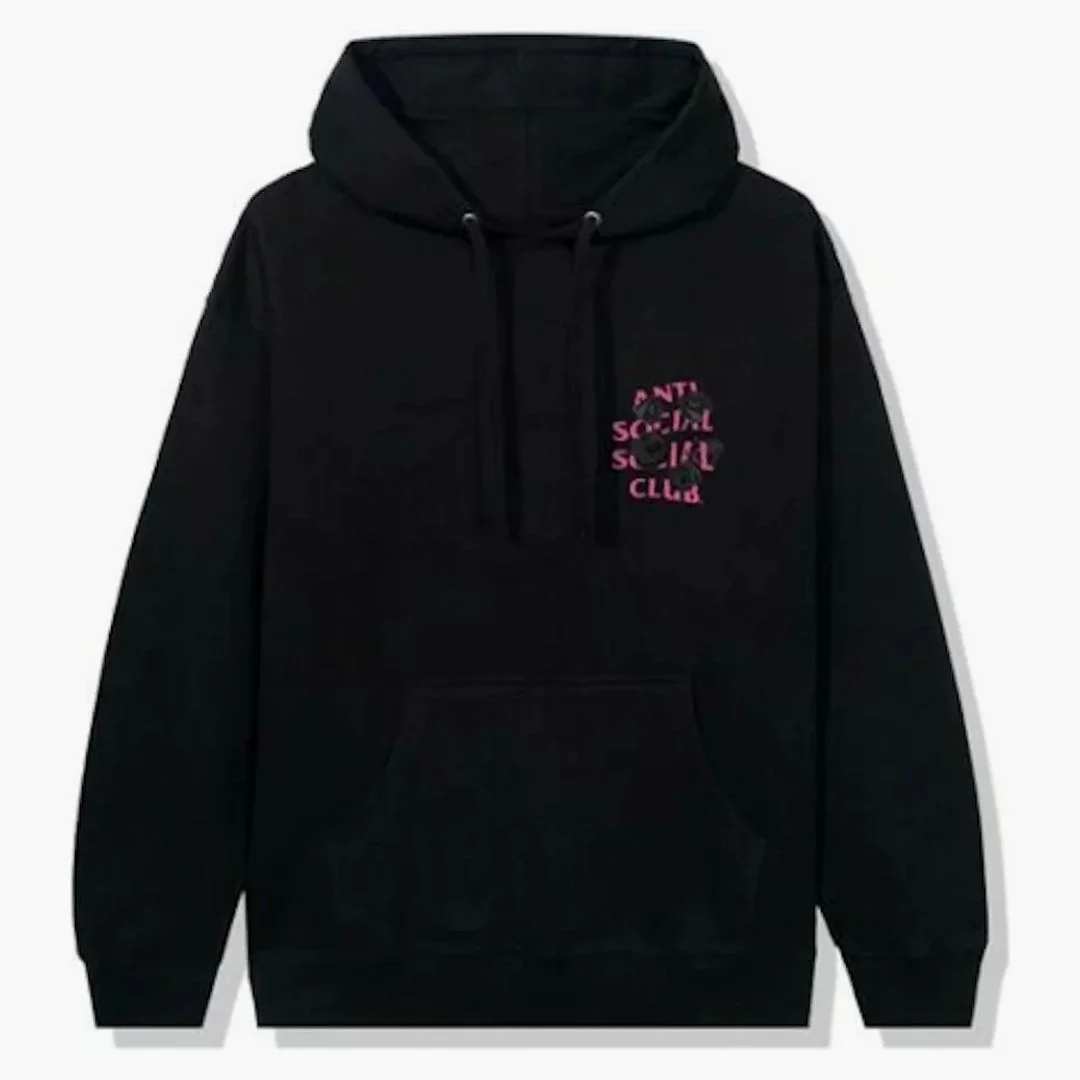 Anti Social Social Club Corn Cheese Hoodie Black