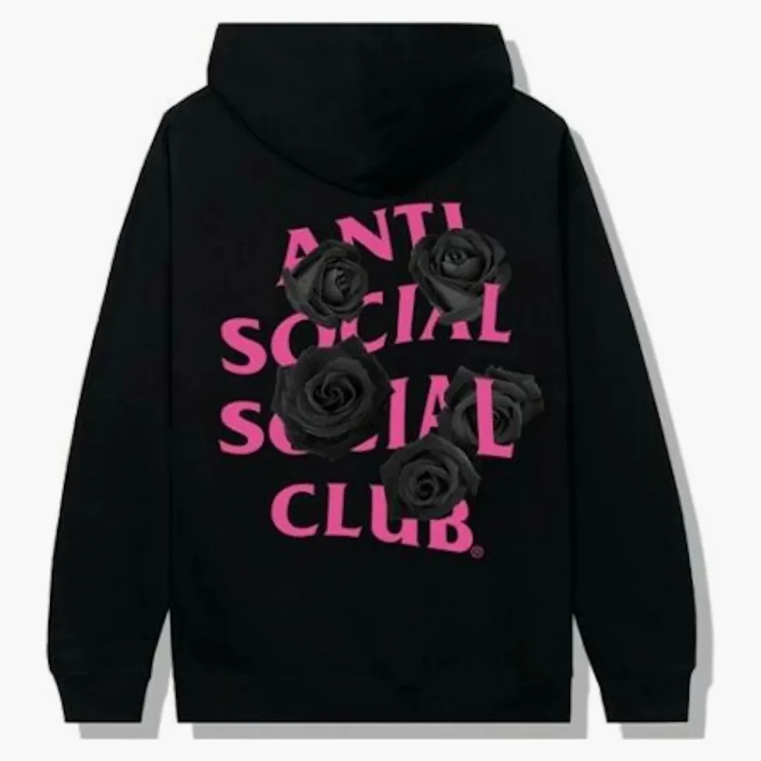 Anti Social Social Club Corn Cheese Hoodie Black - Image 2