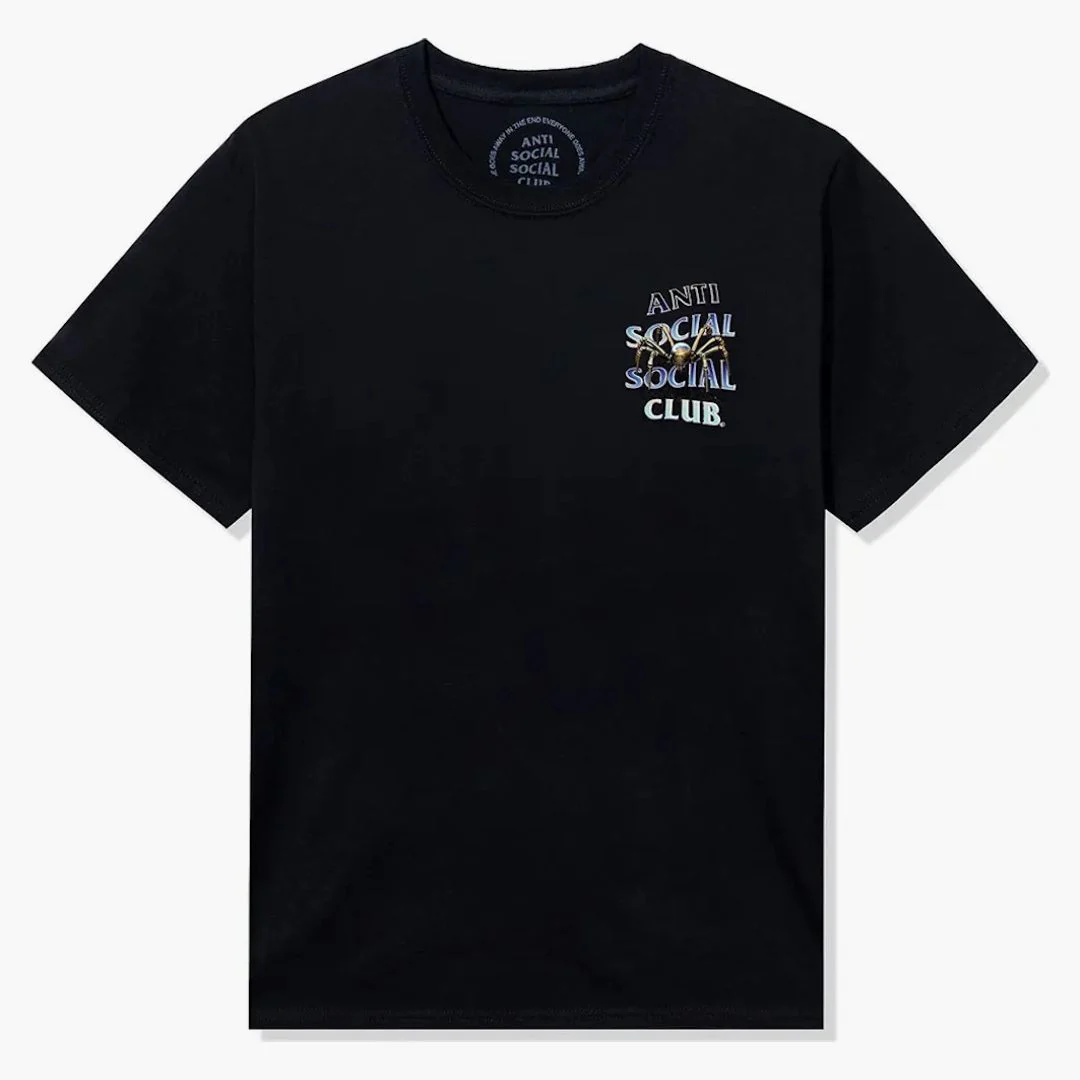 Anti Social Social Club Crawl To Me Tee Black - Image 2