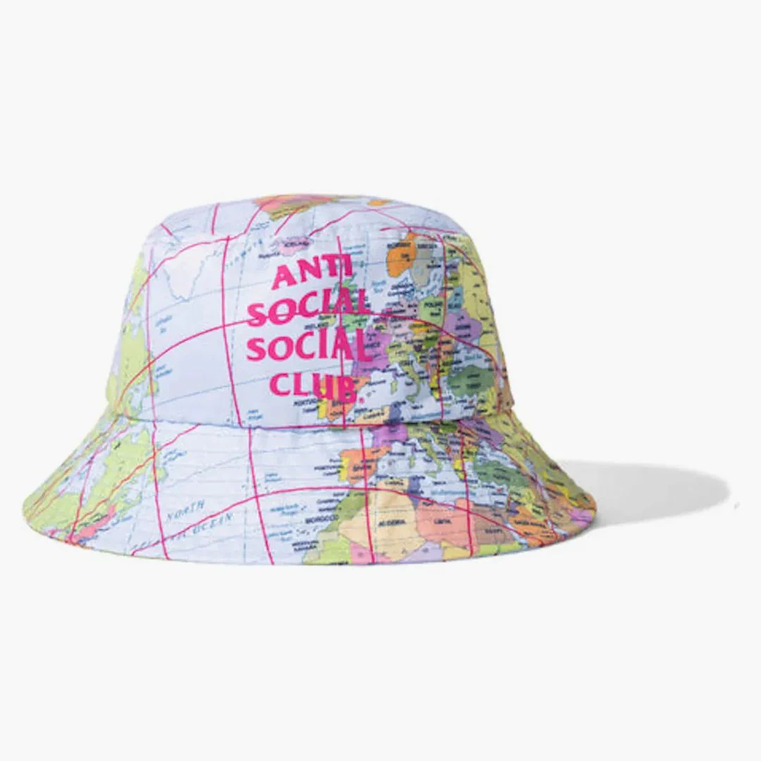 Anti Social Social Club Current Location Bucket Cap Multi - Image 2