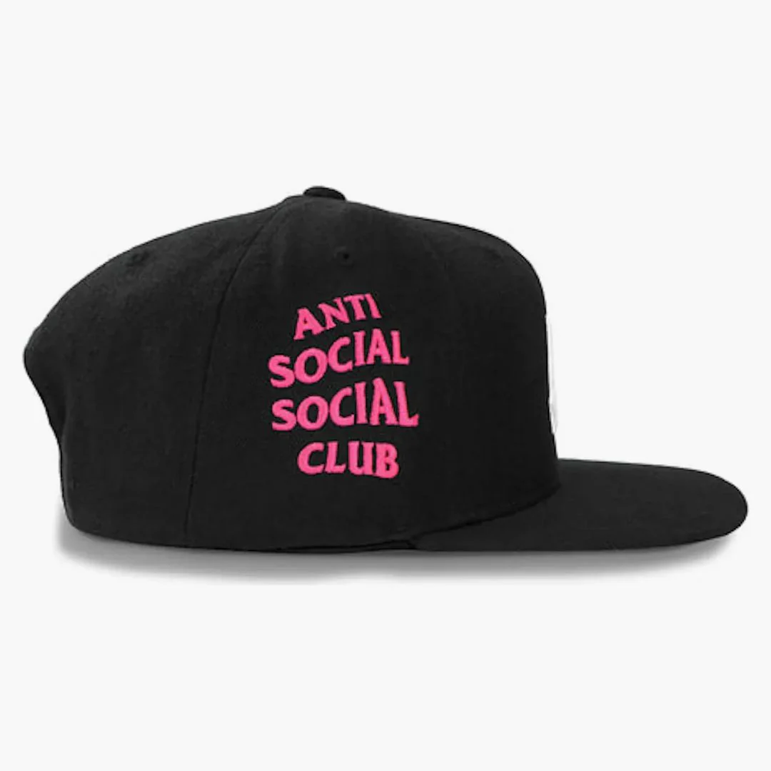Anti Social Social Club Dot Come Cap Black