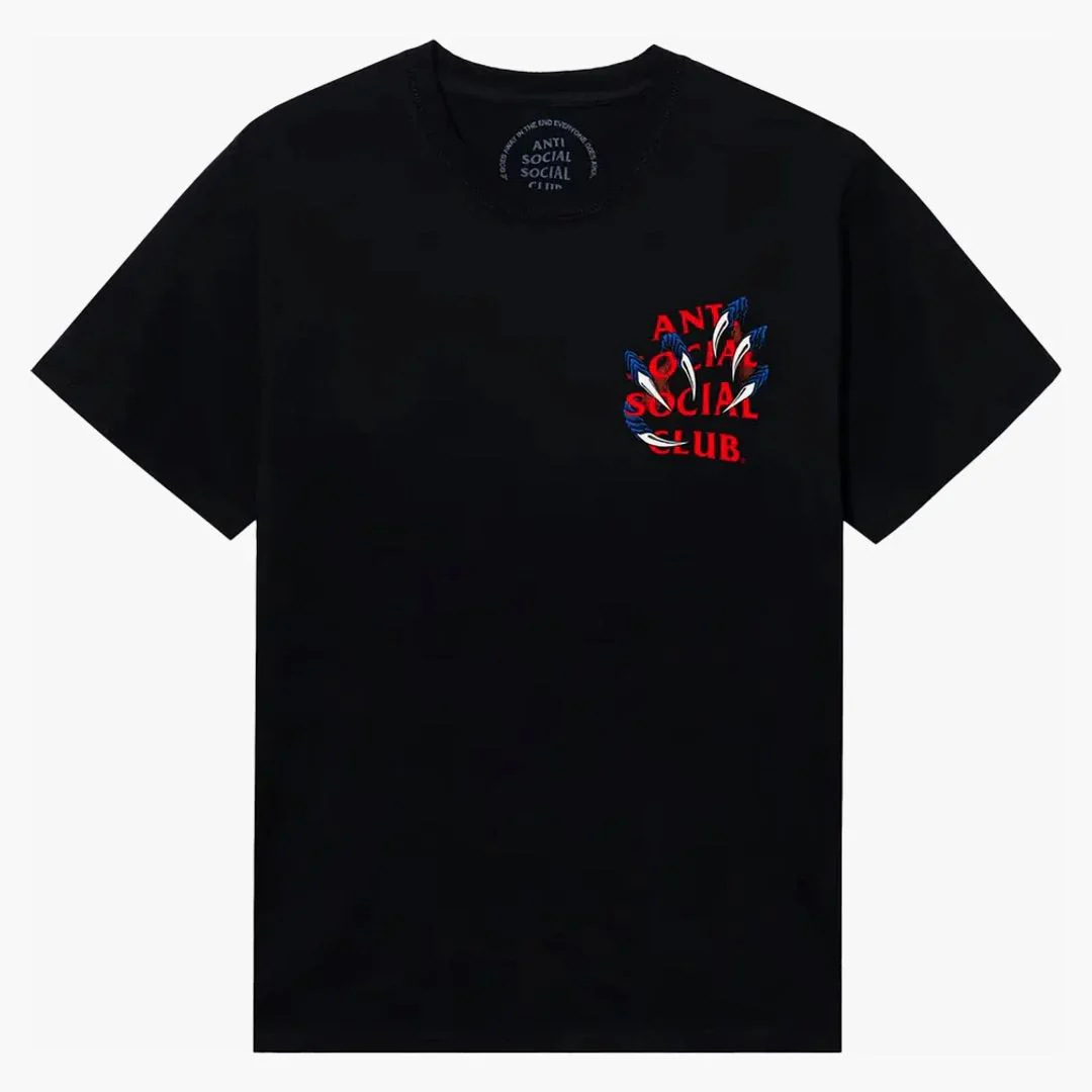 Anti Social Social Club Double Dragon Tee Black - Image 2