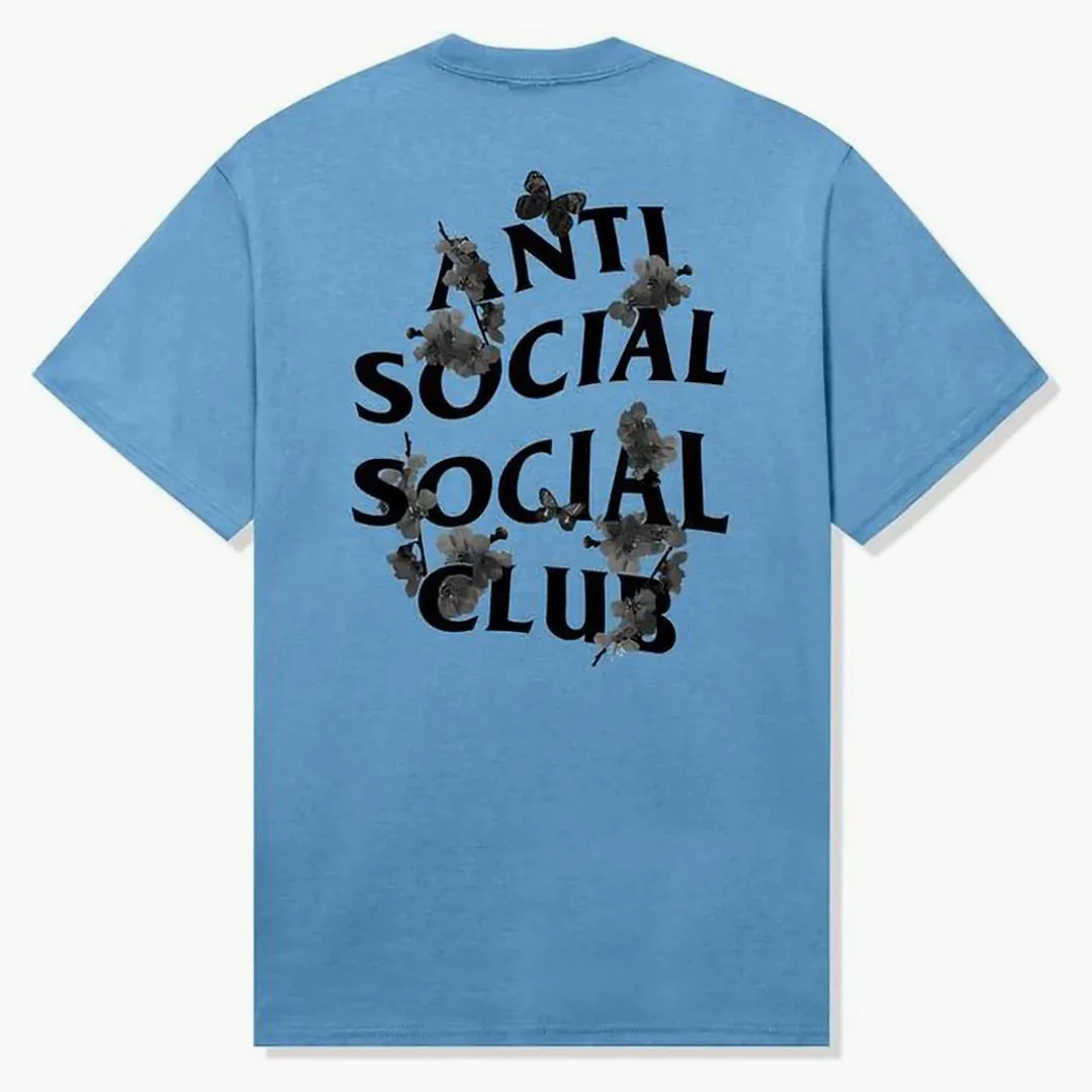 Anti Social Social Club Dramatic Tee Blue