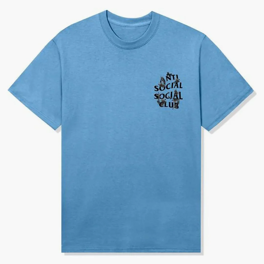 Anti Social Social Club Dramatic Tee Blue - Image 2