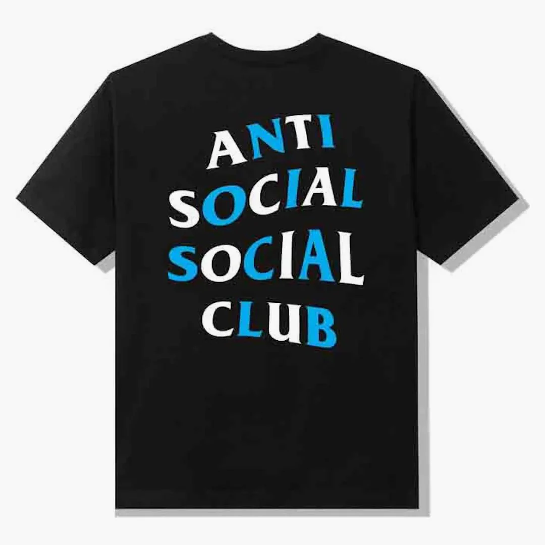 Anti Social Social Club Enrolled Tee Black - Image 2