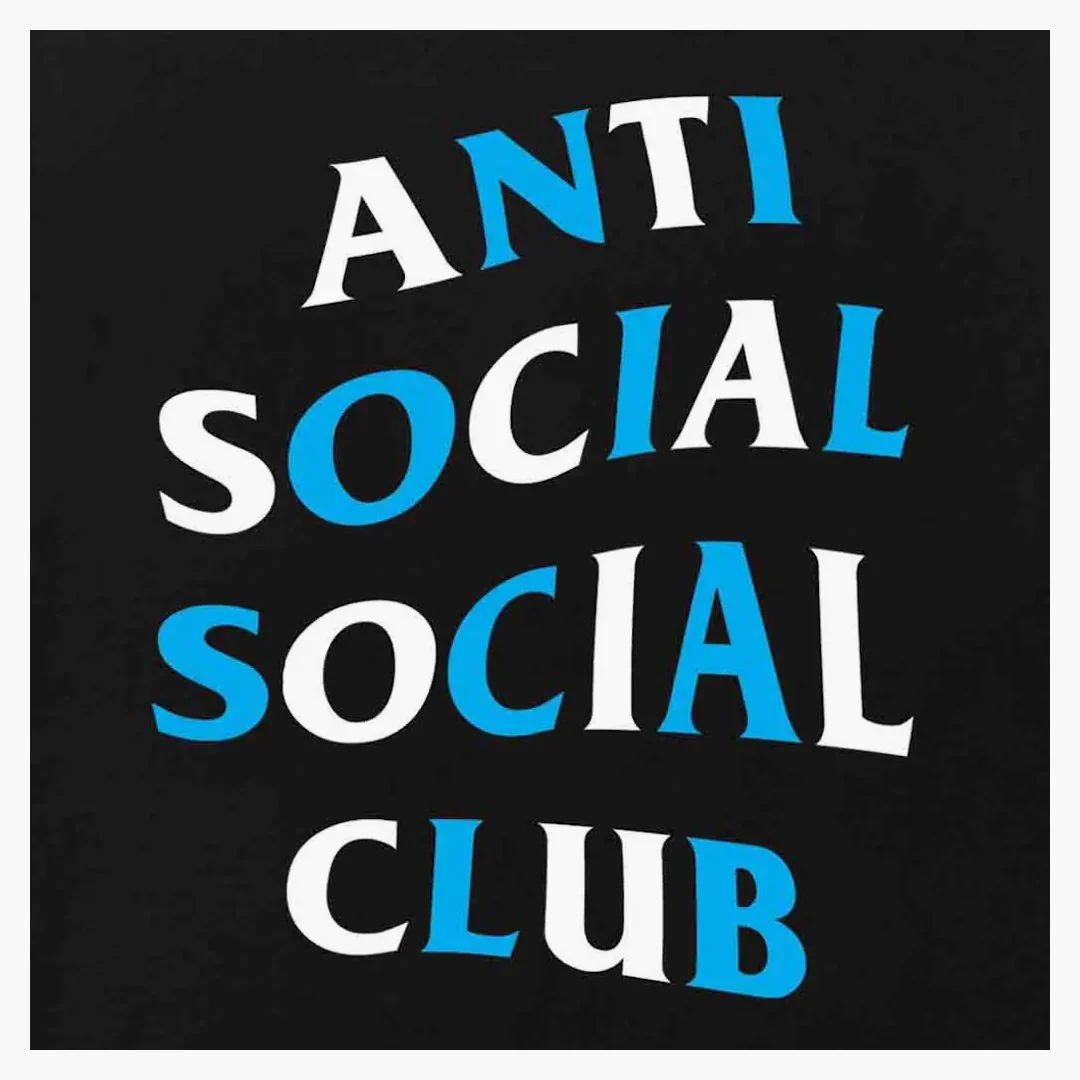 Anti Social Social Club Enrolled Tee Black - Image 3