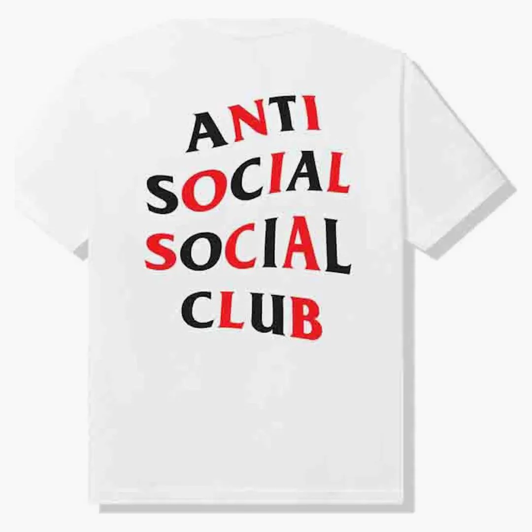 Anti Social Social Club Enrolled Tee White - Image 3