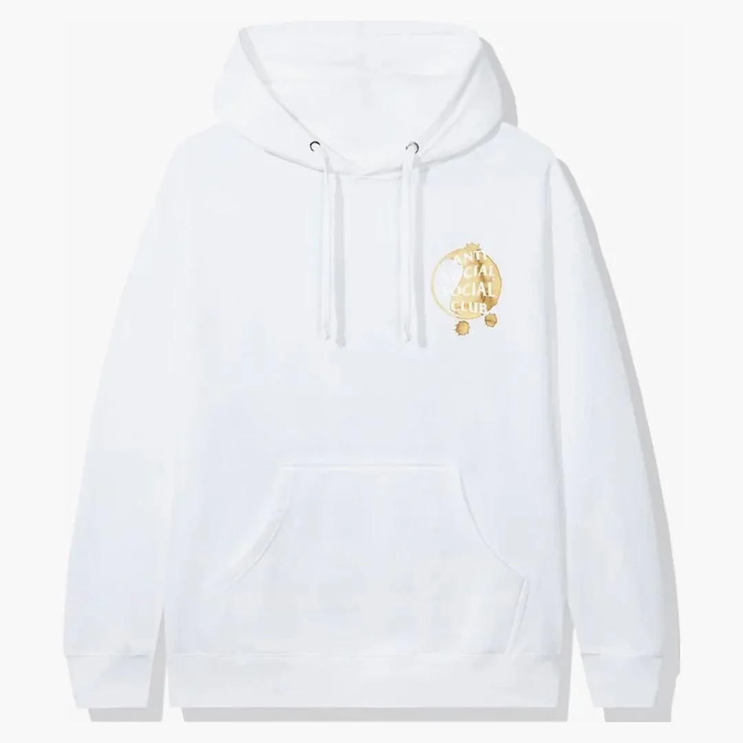 Anti Social Social Club Every Morning Every Time Hoodie White - Image 2