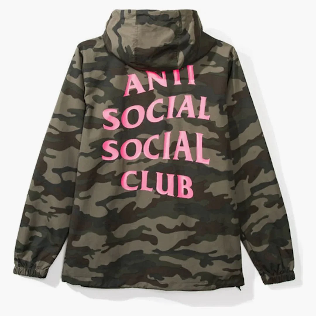 Anti Social Social Club Ez Jacket Camo