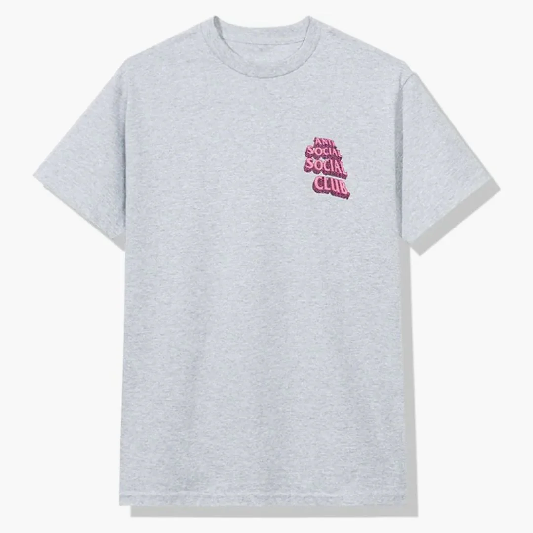 Anti Social Social Club Facade Tee Grey