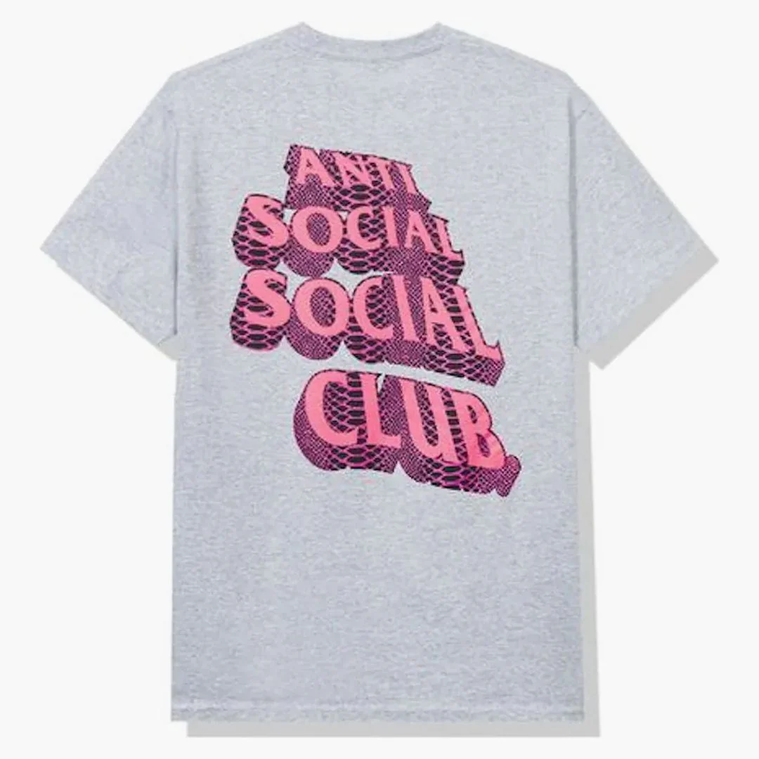 Anti Social Social Club Facade Tee Grey - Image 2