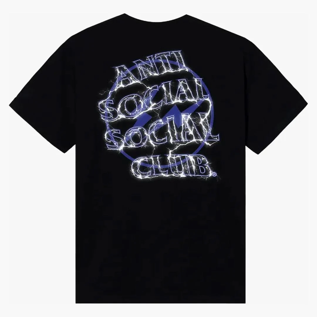 Anti Social Social Club Fragment Bolt Tee Black/navy - Image 2
