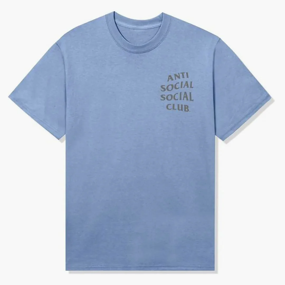 Anti Social Social Club Ghost Of You And Me Tee Blue