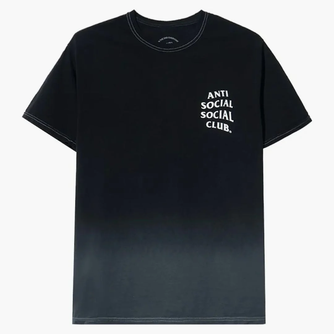 Anti Social Social Club Gone Tee Black