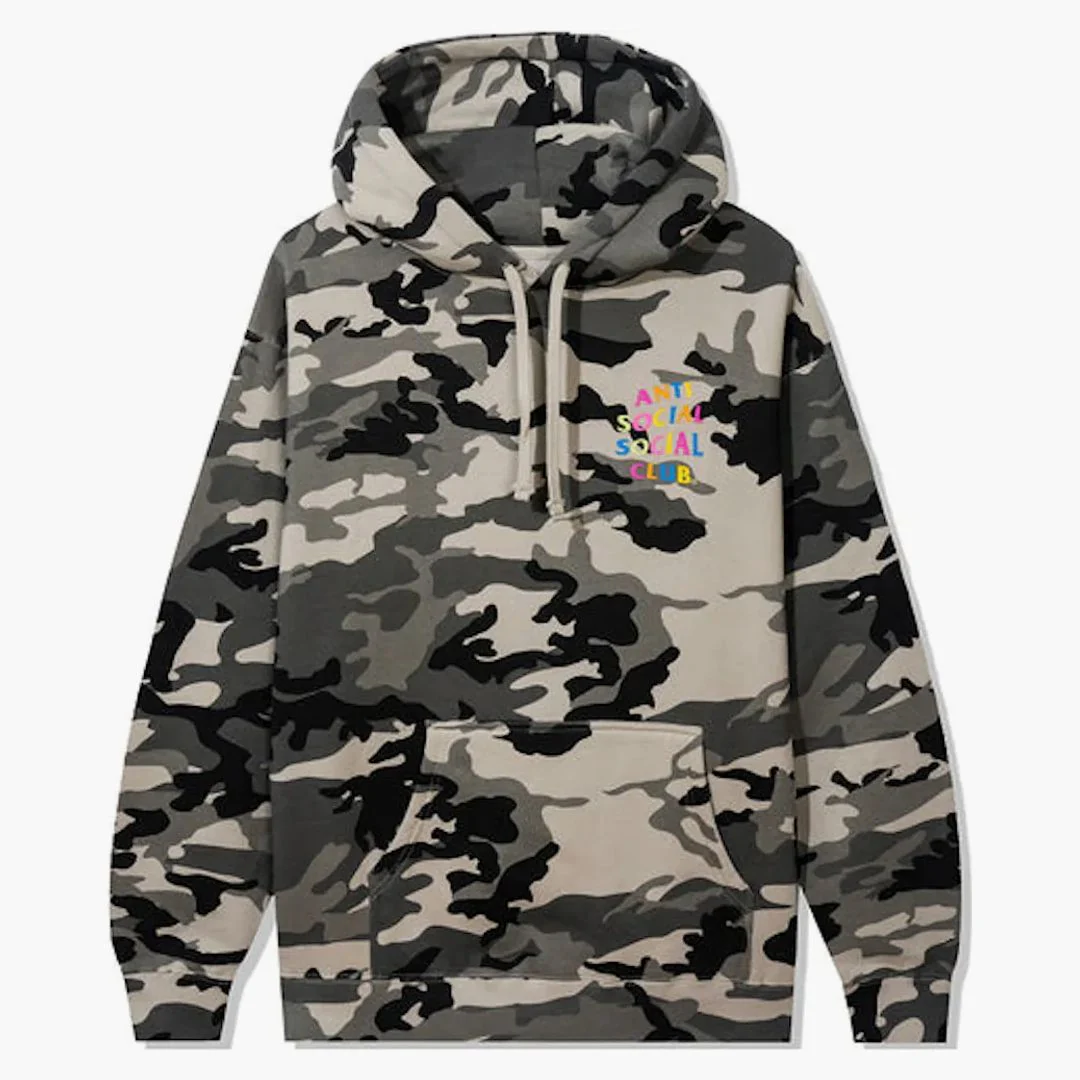 Anti Social Social Club Goodbye Forever Hoodie Forever Camo - Image 2