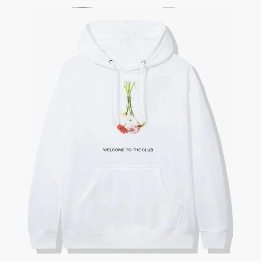 Anti Social Social Club Hello Goodbye Hoodie White