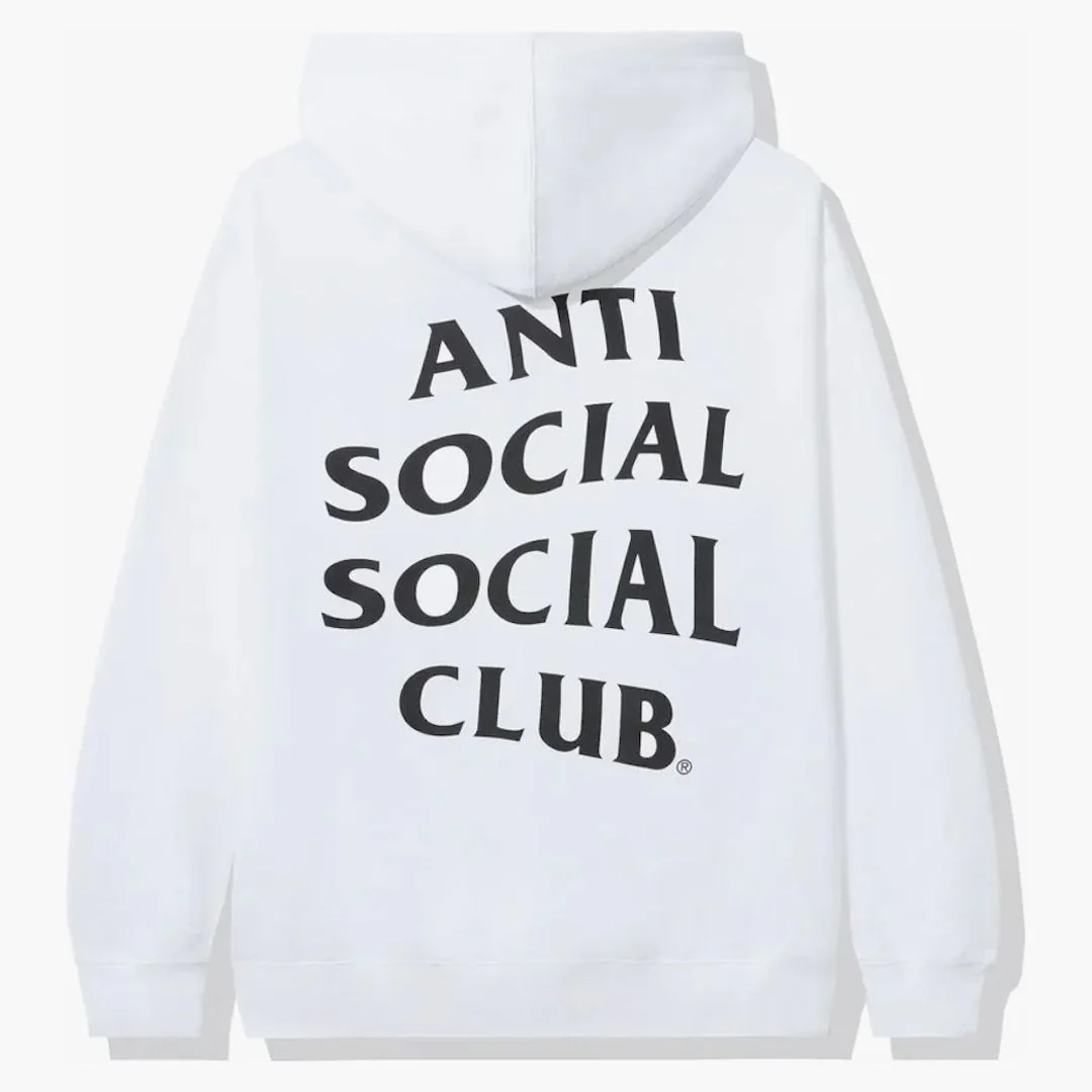 Anti Social Social Club Hello Goodbye Hoodie White - Image 2