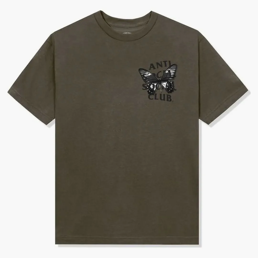 Anti Social Social Club Hidden Sky Tee Brown