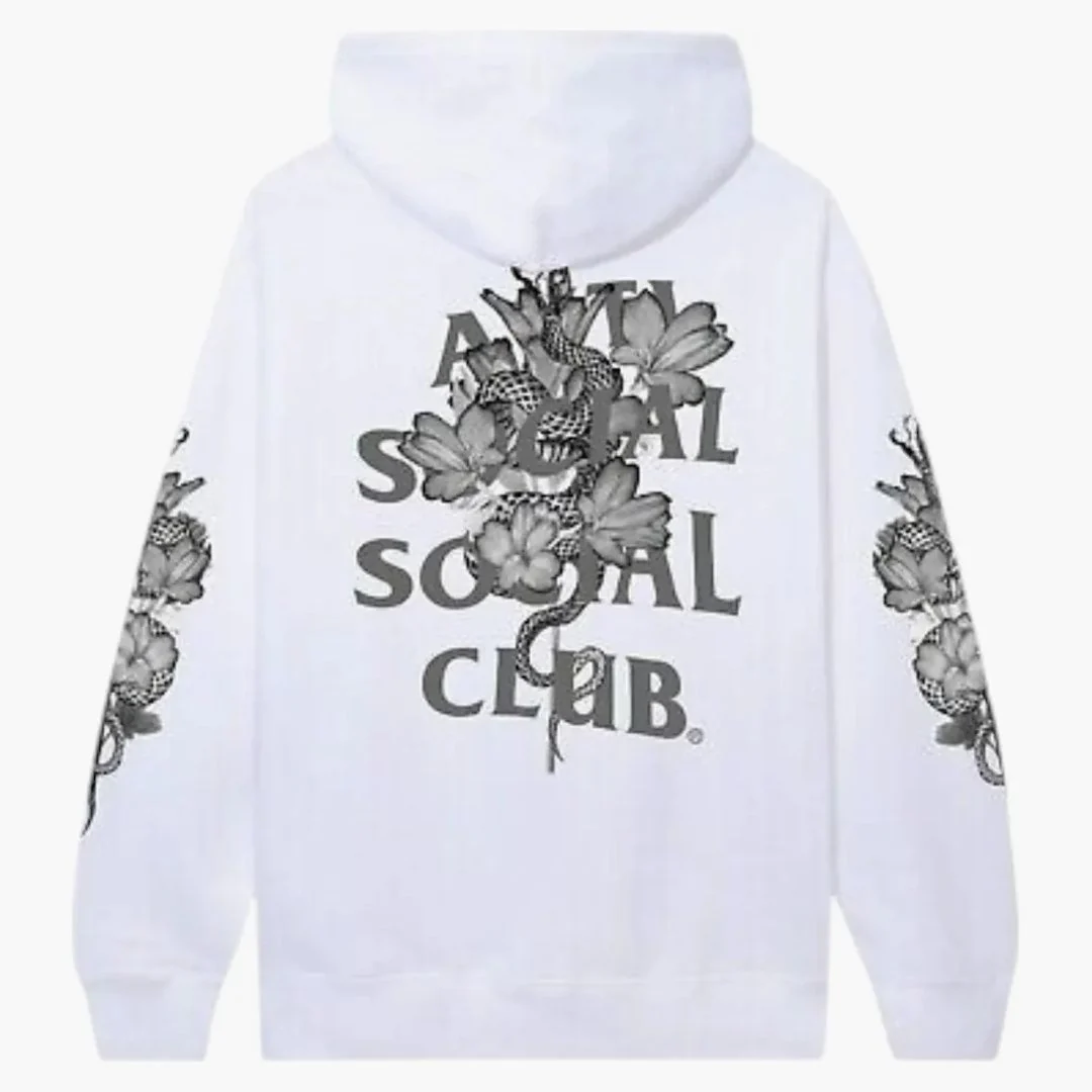 Anti Social Social Club Hokkaido 3m Reflective Hoodie White