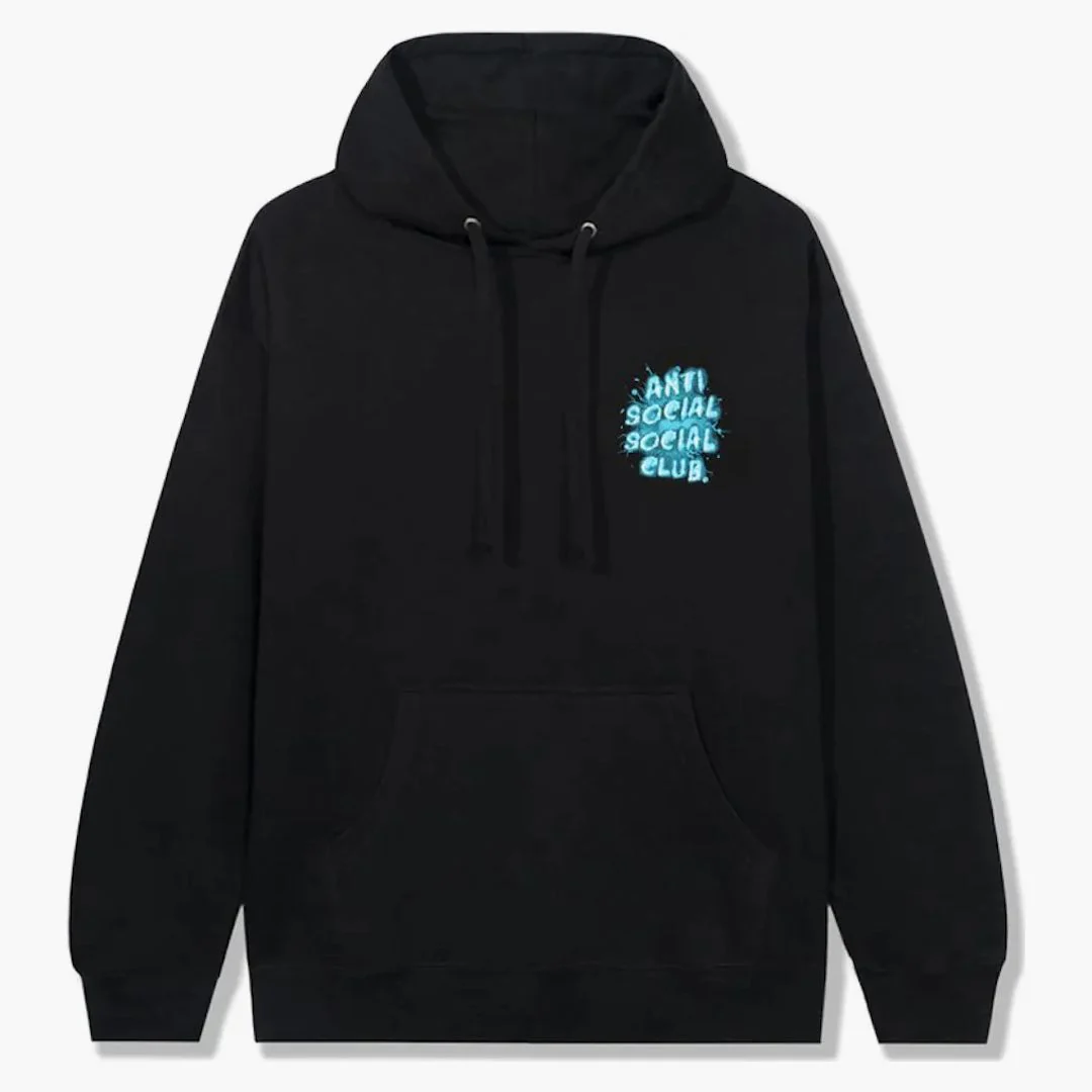 Anti Social Social Club I See Splash Hoodie Black/blue