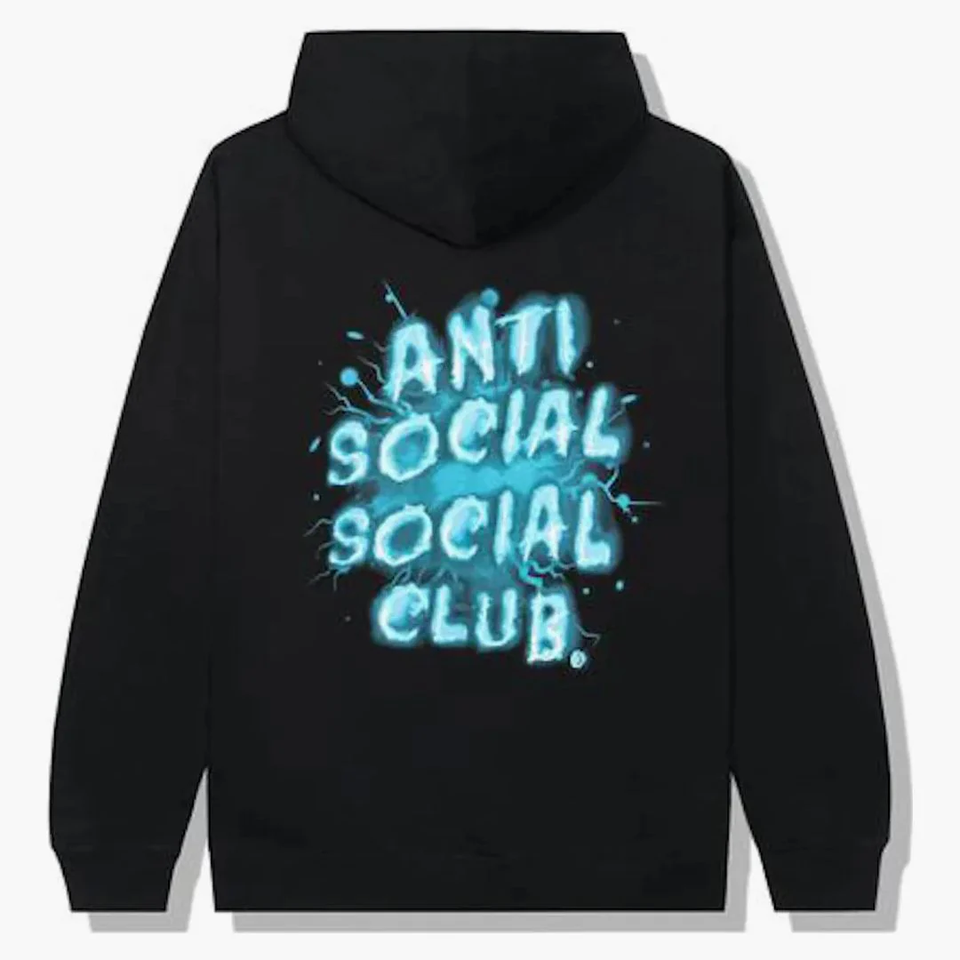 Anti Social Social Club I See Splash Hoodie Black/blue - Image 2