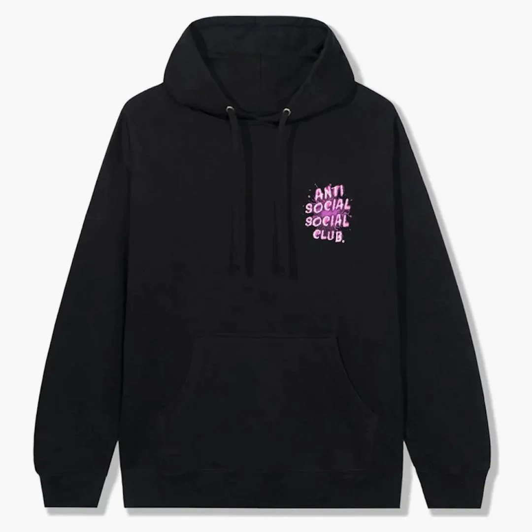 Anti Social Social Club I See Splash Hoodie Black/pink