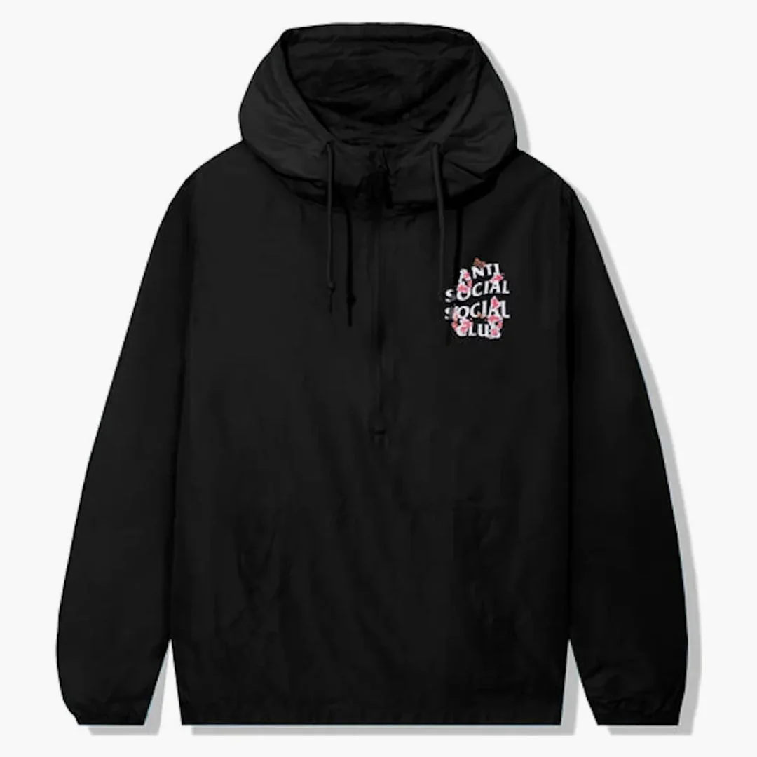 Anti Social Social Club Kkoch Anorak Black