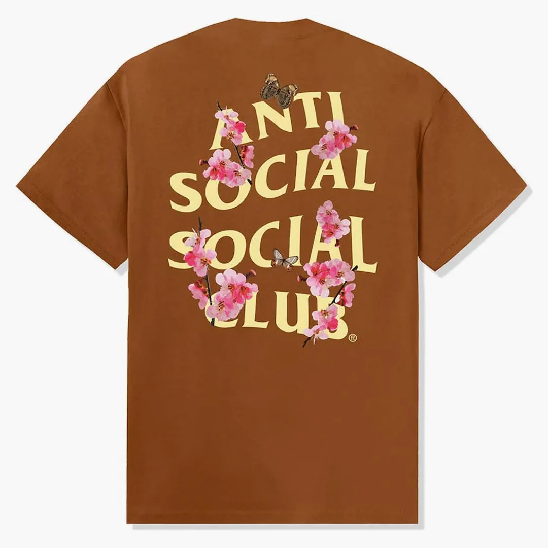 Anti Social Social Club Kkotch Tee Brown - Image 2