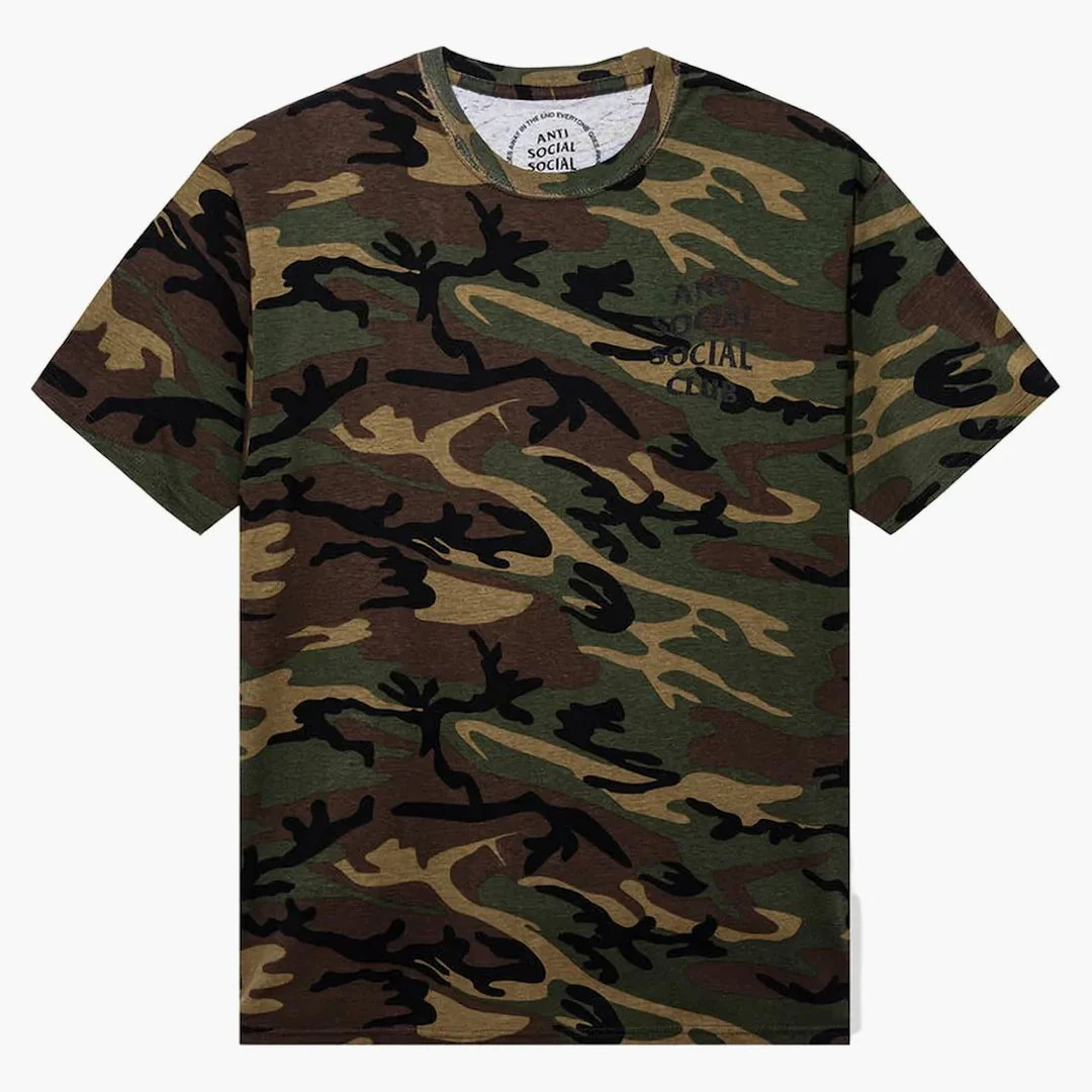Anti Social Social Club Kkotch Tee Camo
