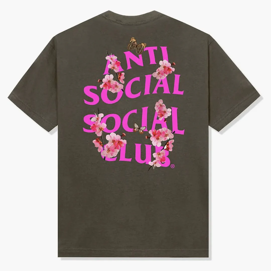 Anti Social Social Club Kkotch Tee Dusty Brown