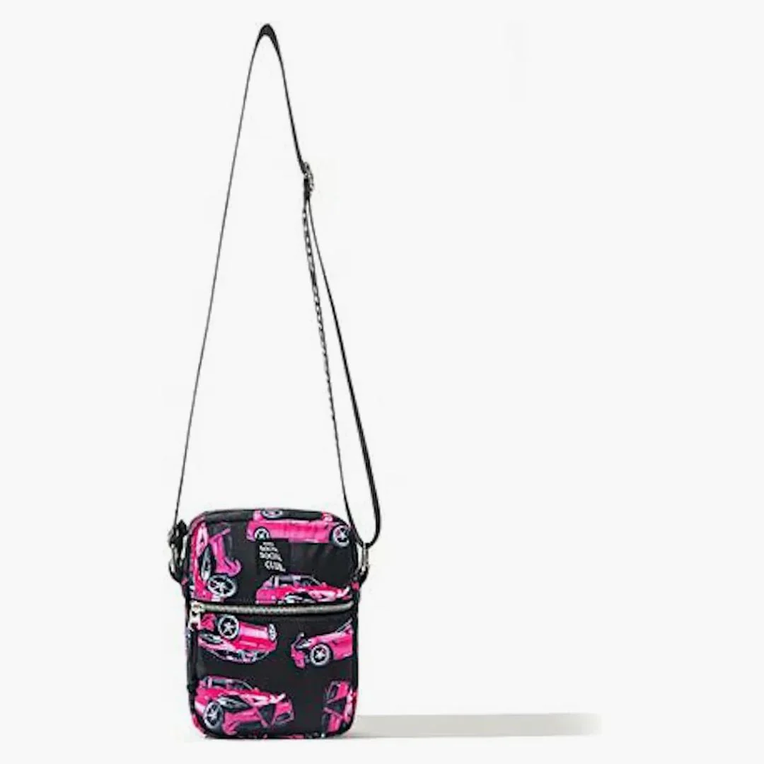 Anti Social Social Club Lamob Side Bag Black/pink - Image 2