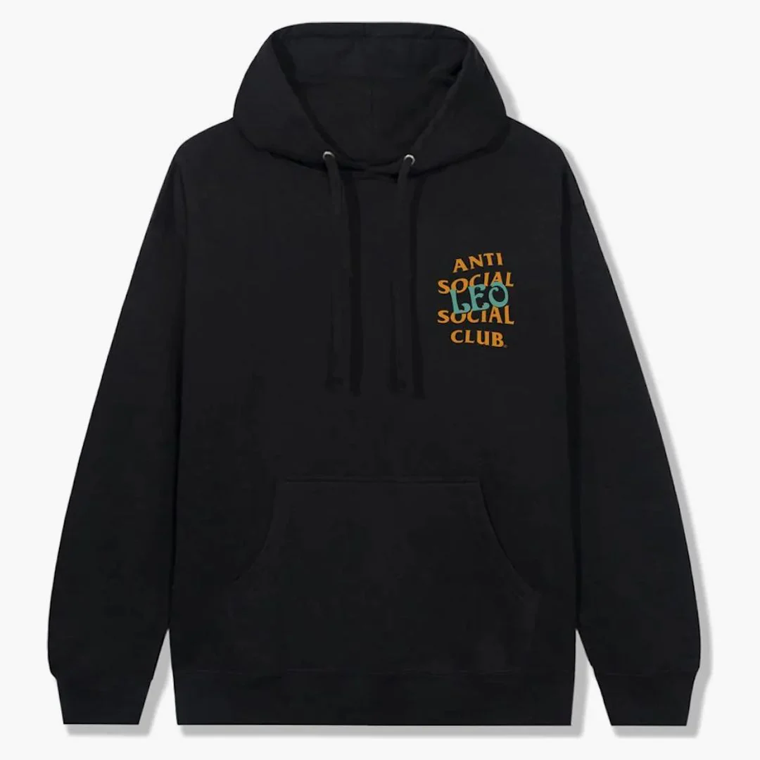 Anti Social Social Club Leo Hoodie Black - Image 2