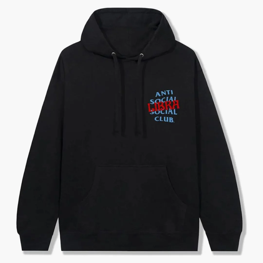 Anti Social Social Club Libra Hoodie Black