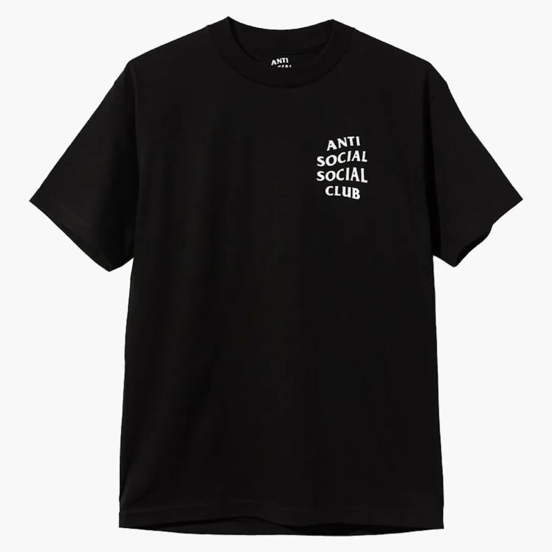 Anti Social Social Club Logo 2 Tee (fw19) Black - Image 2