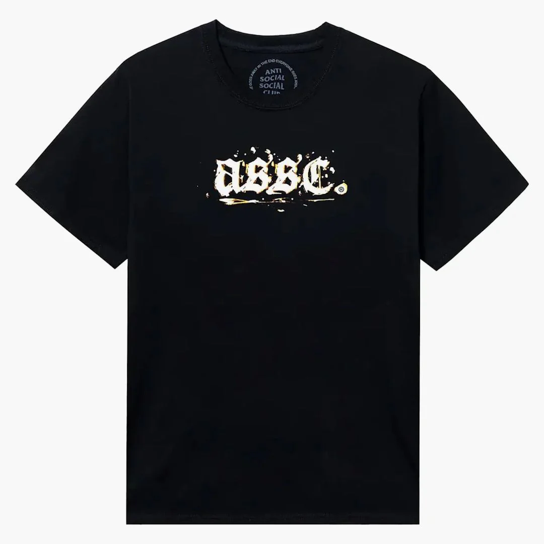 Anti Social Social Club Love And War Tee Black - Image 2
