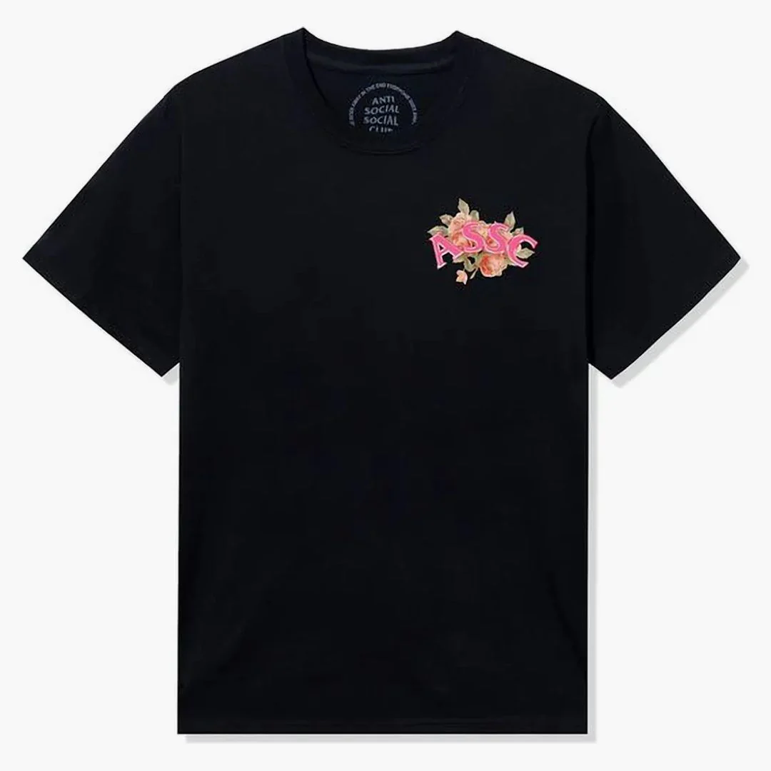 Anti Social Social Club Lupercalia Tee Black