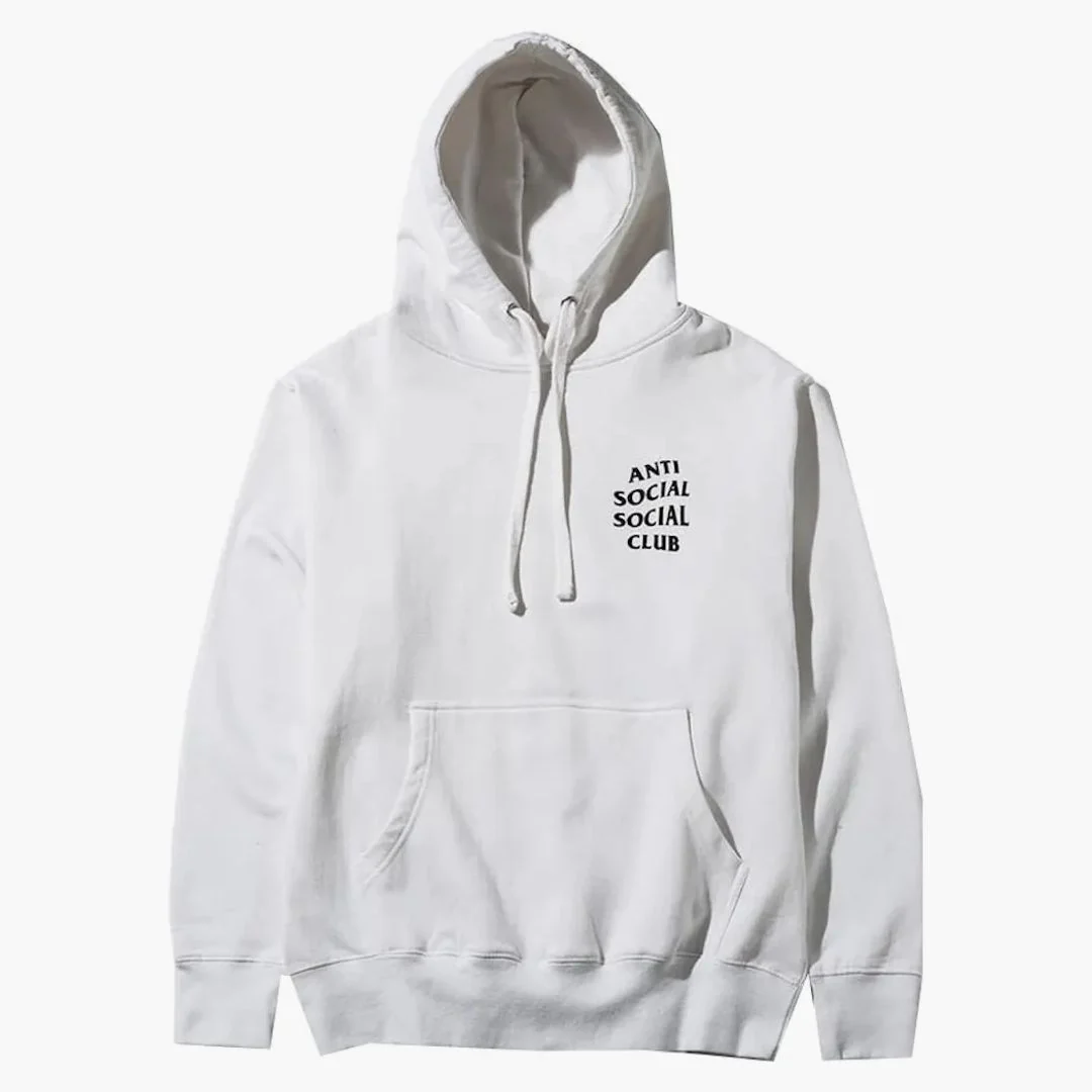 Anti Social Social Club Masochism Mind Game Hoodie White