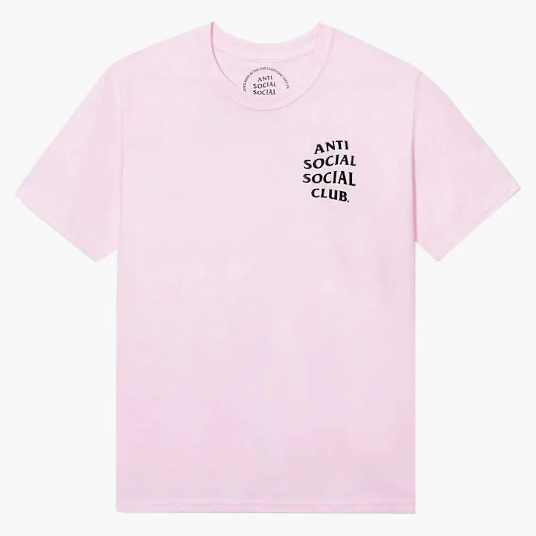 Anti Social Social Club Mind Game Tee Pink - Image 2