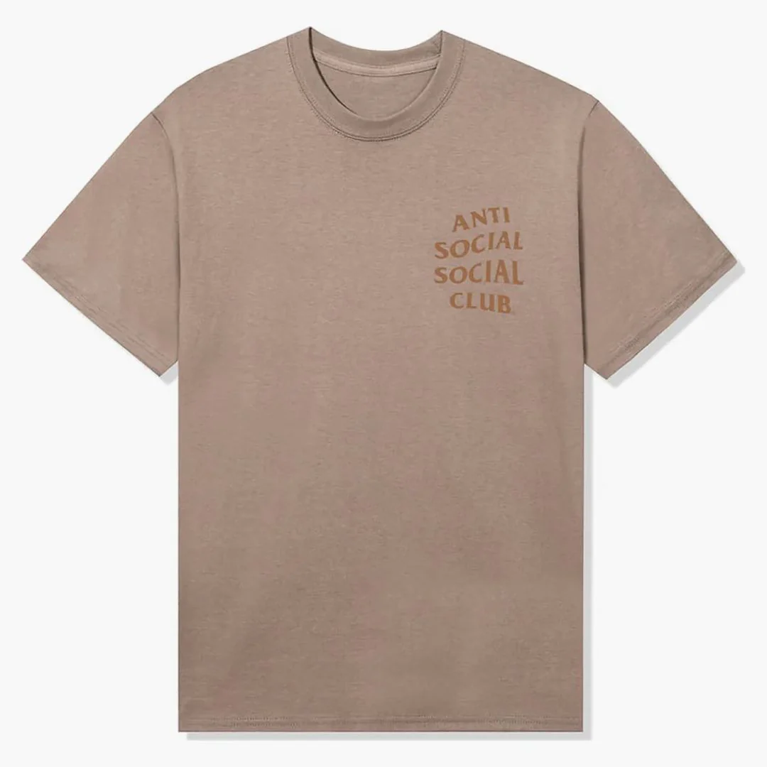 Anti Social Social Club Mind Games Tee Sand - Image 2