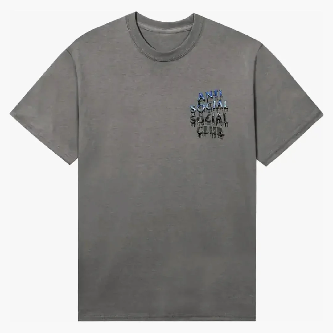 Anti Social Social Club Mind Melt Tee Grey