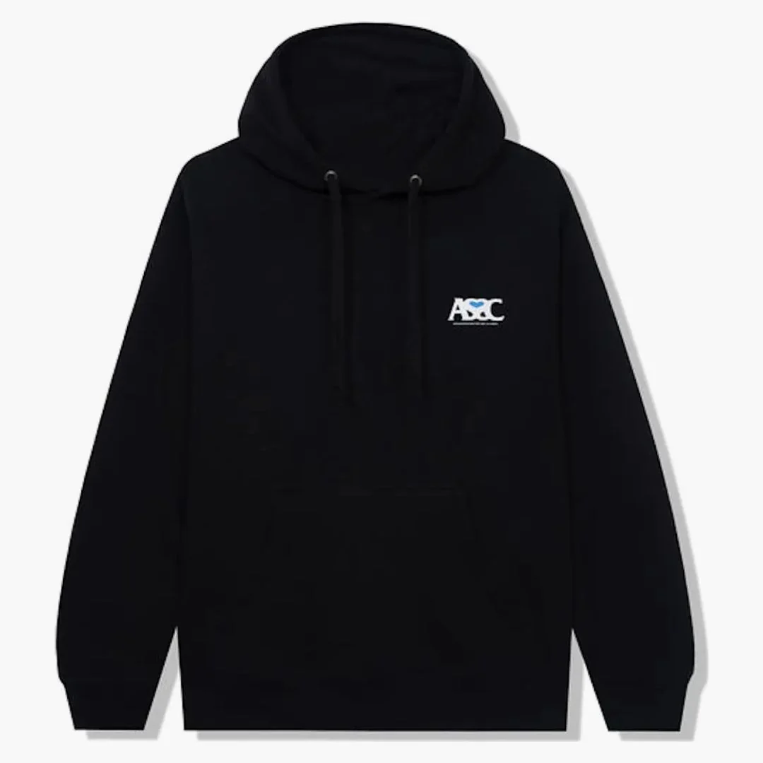 Anti Social Social Club Negative Space Hoodie Black - Image 2