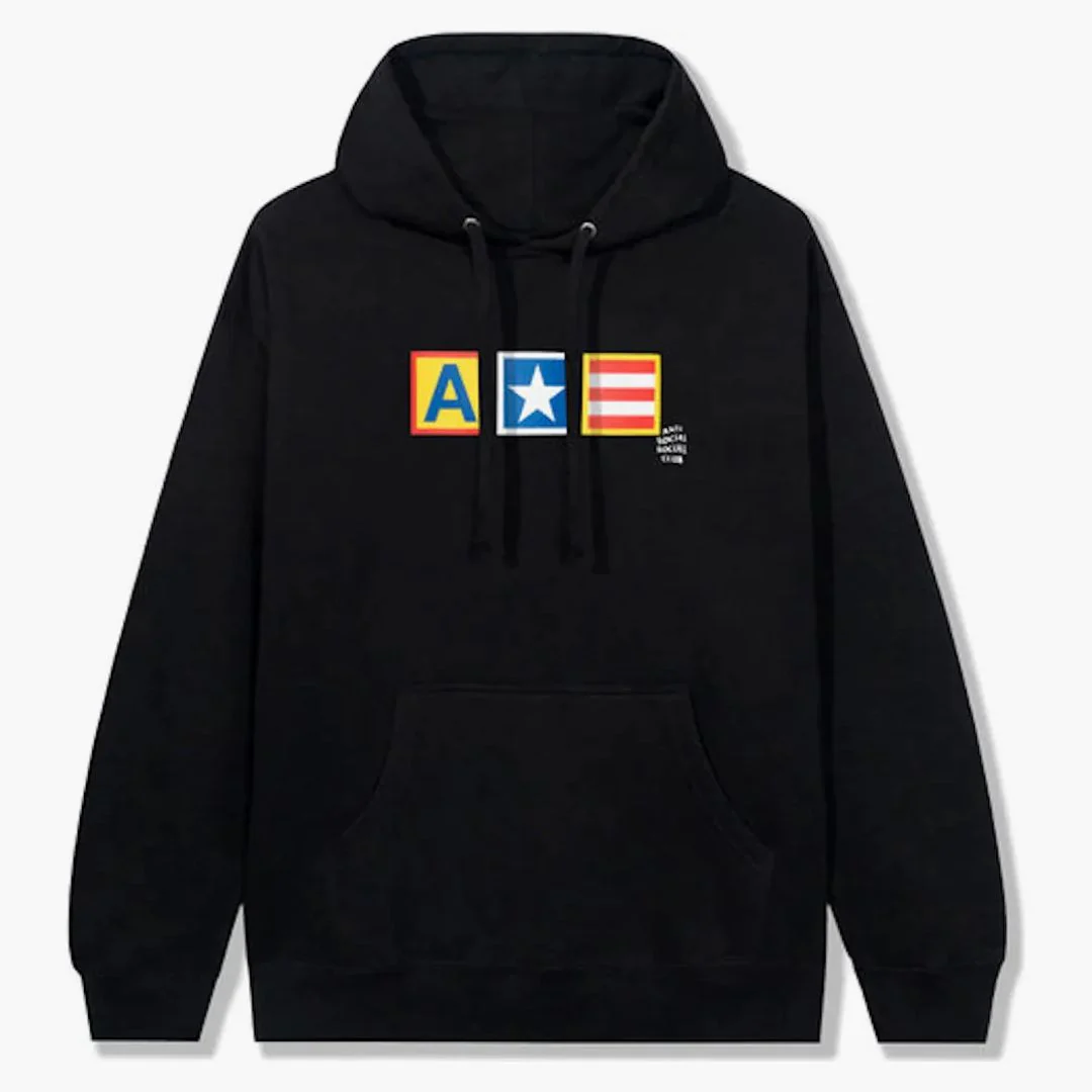 Anti Social Social Club No Hope For Us Hoodie Black - Image 2