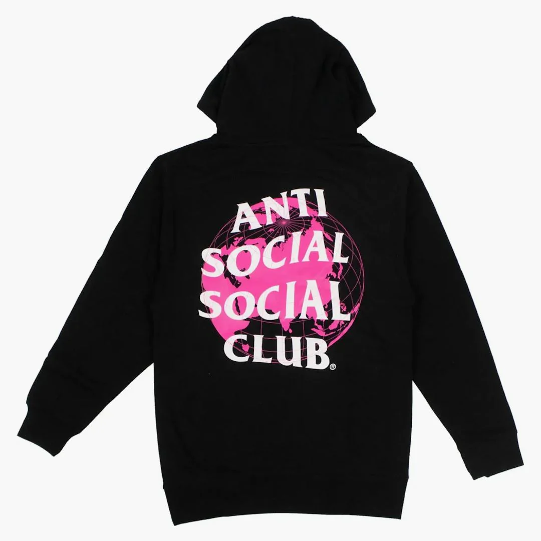 Anti Social Social Club Puli Hoodie Black - Image 3