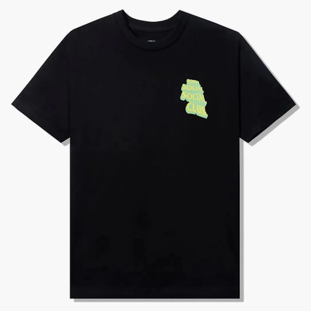 Anti Social Social Club Quest For Love Tee Black - Image 2