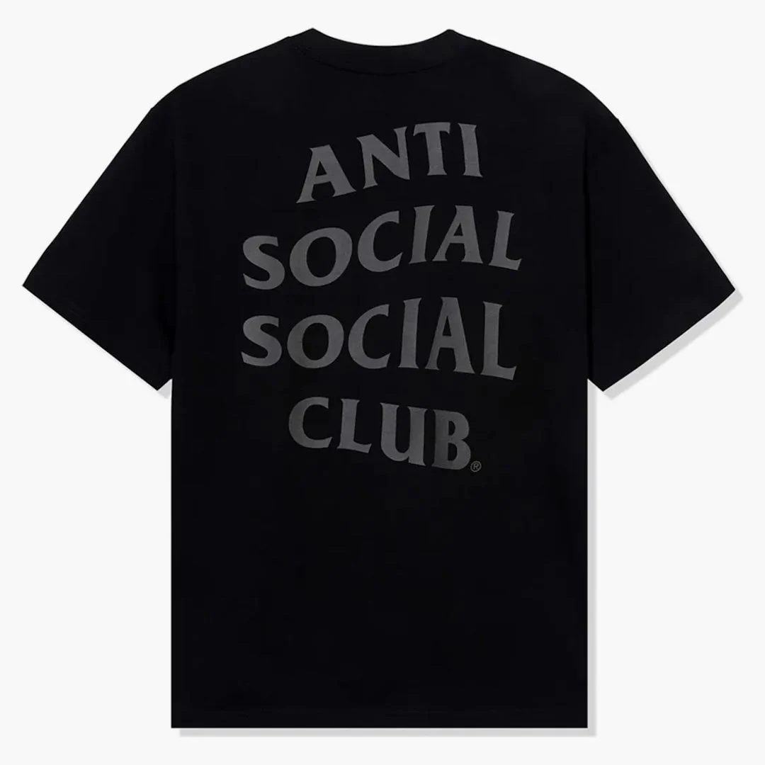 Anti Social Social Club Same But Different Premium Heavyweight Tee Black